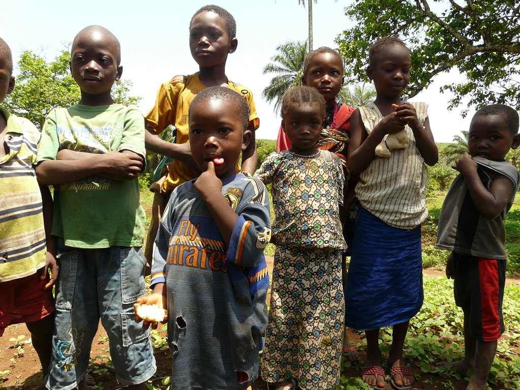 Děti z vesnice Fanyah